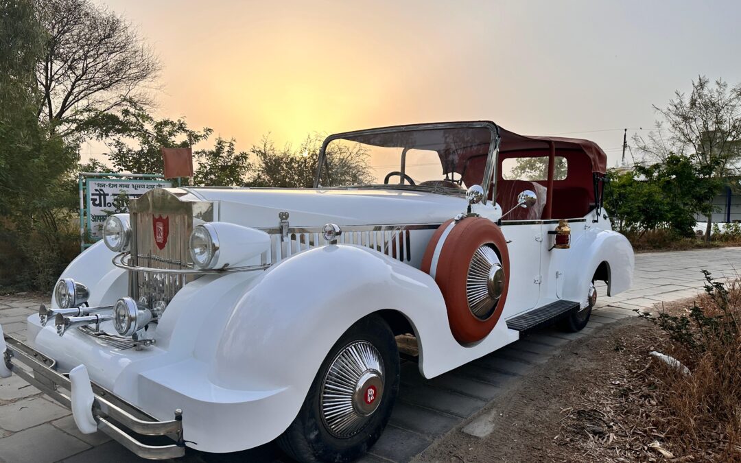 Royal Vintage Car for wedding shoot and procession in udaipur